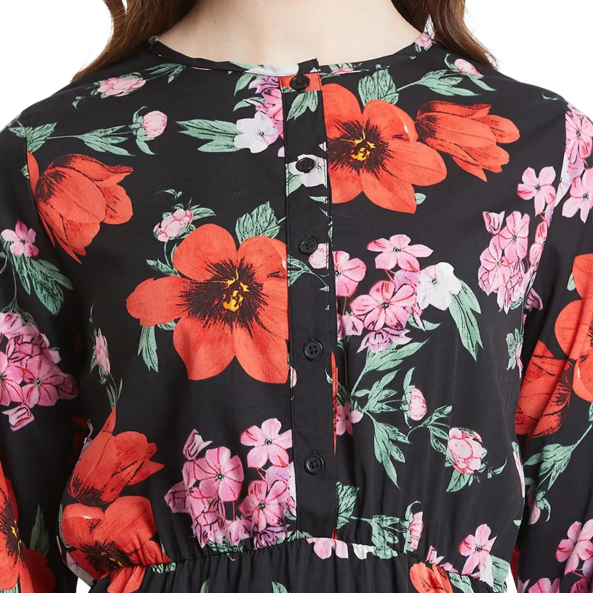 Floral Printed Maxi Dress for Women